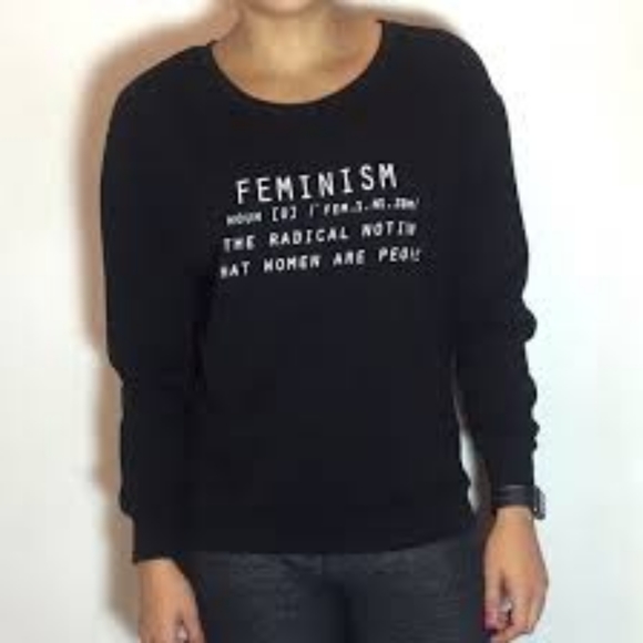H&M Divided "feminism" Sweatshirt - Picture 5 of 6